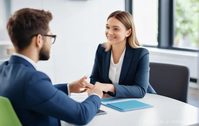 최적 성과를 위한 피드백 문화 만들기 - **Prompt 1: Collaborative Growth and Positive Feedback**
    "A diverse team of professionals, aged ...